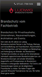 Mobile Screenshot of ludwig-brandschutztechnik.de